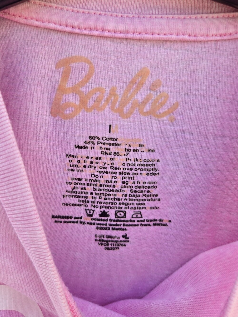 Barbie Cropped Tshirt - Picture 2 of 3